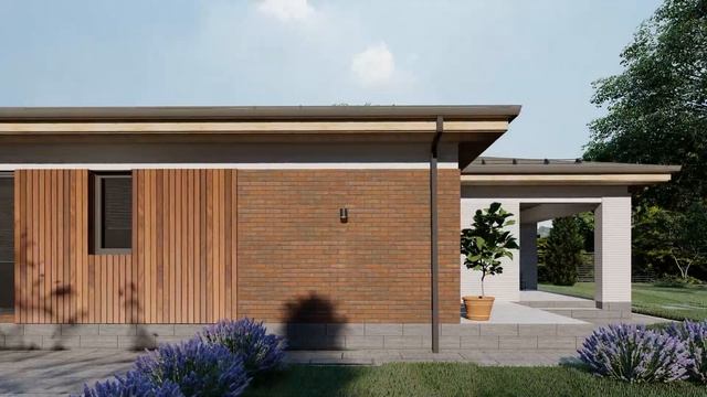 3D ВИЗУАЛИЗАЦИЯ - ПРОЕКТ ДОМА 4