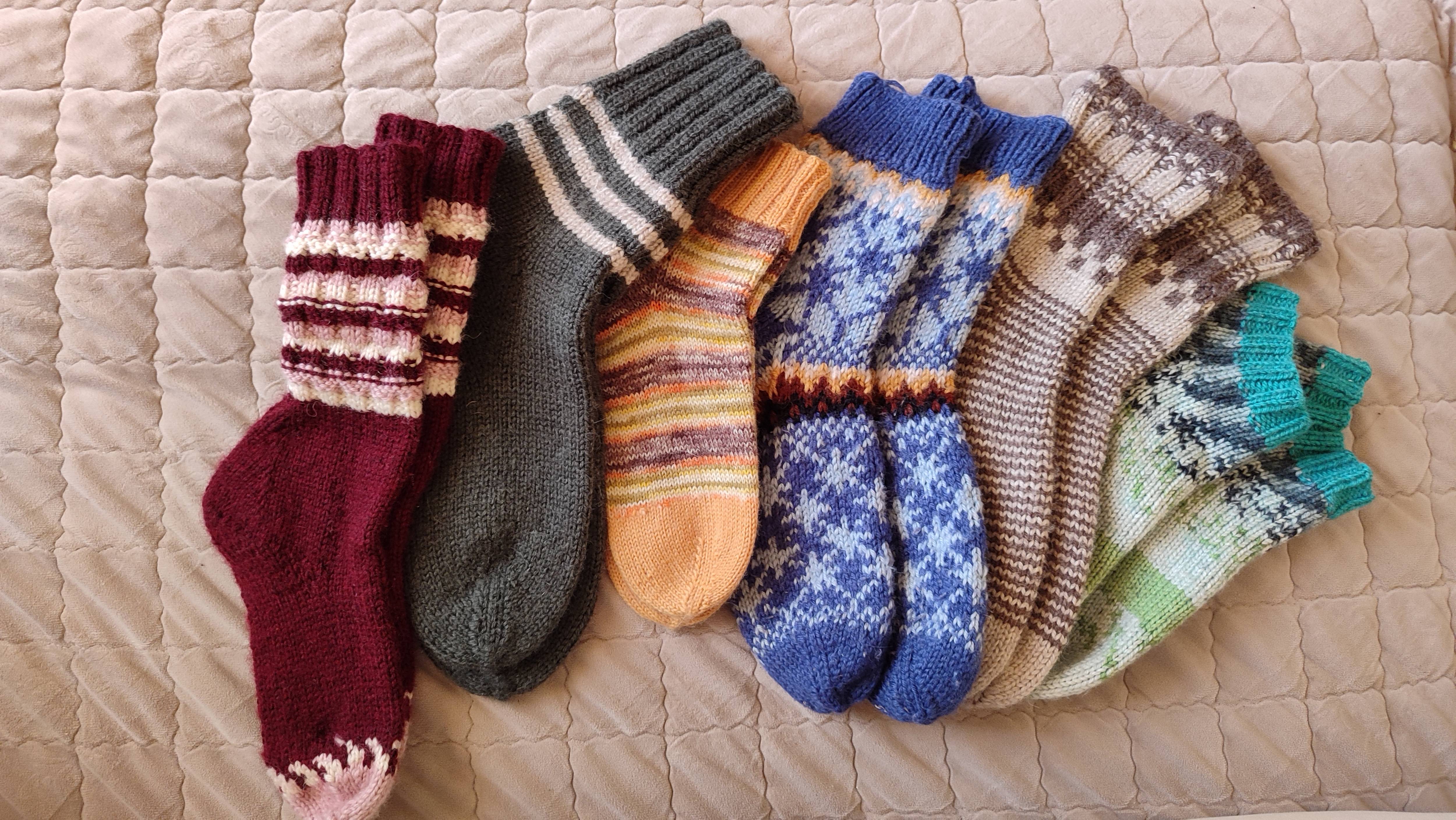 Пряжа носочная, для вязания носков для родни