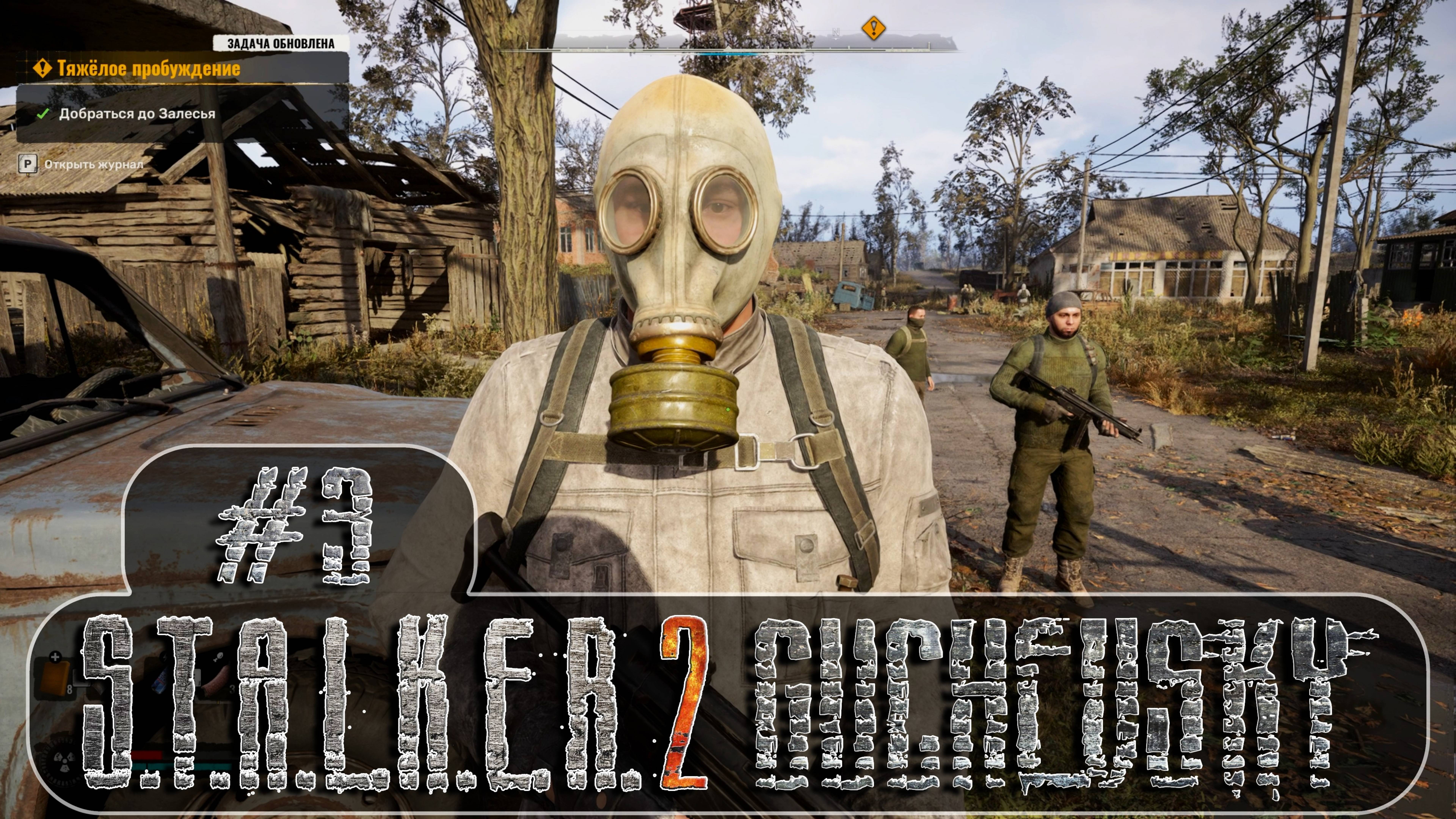 S.T.A.L.K.E.R. 2: Прохождение #3. Залесье, гиблая чаща, стая злостных крыс, тайник.