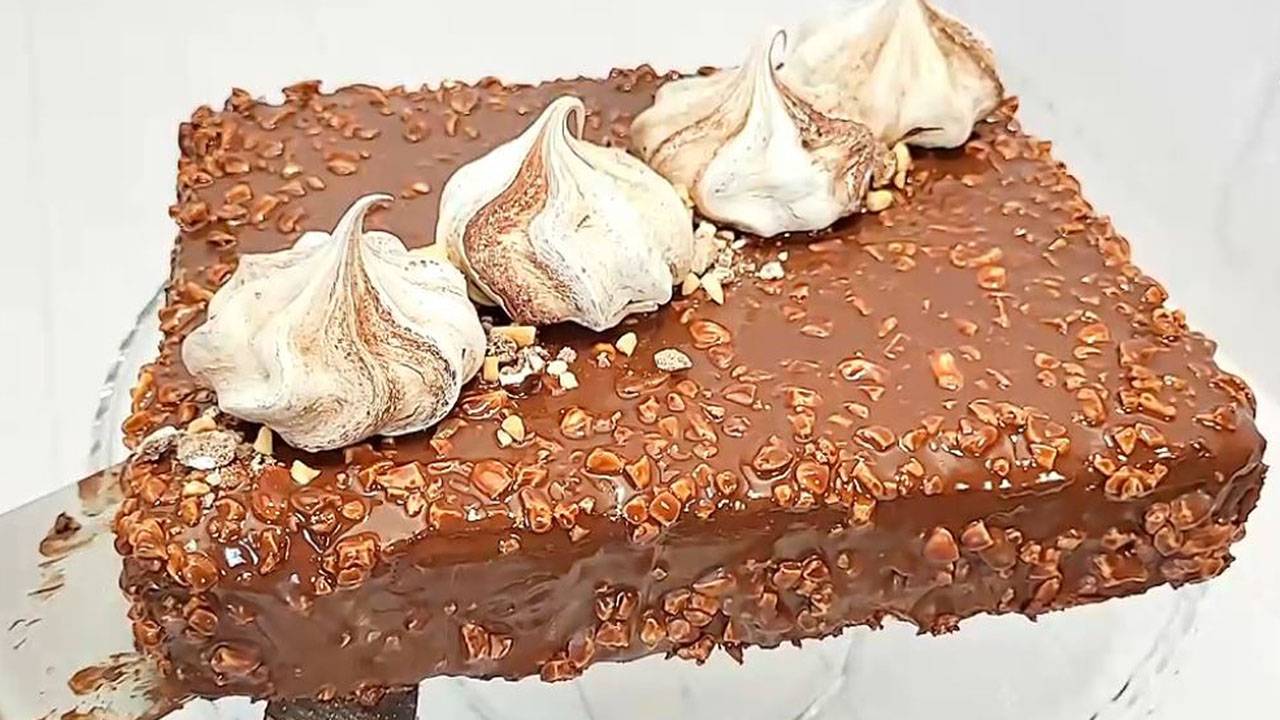 🍫🥜 ГЛАЗУРЬ ГУРМЭ (РОШЕ) НА ТЕМНОМ ШОКОЛАДЕ | Глазурь для покрытия тортов, десертов и выпечки 🔥