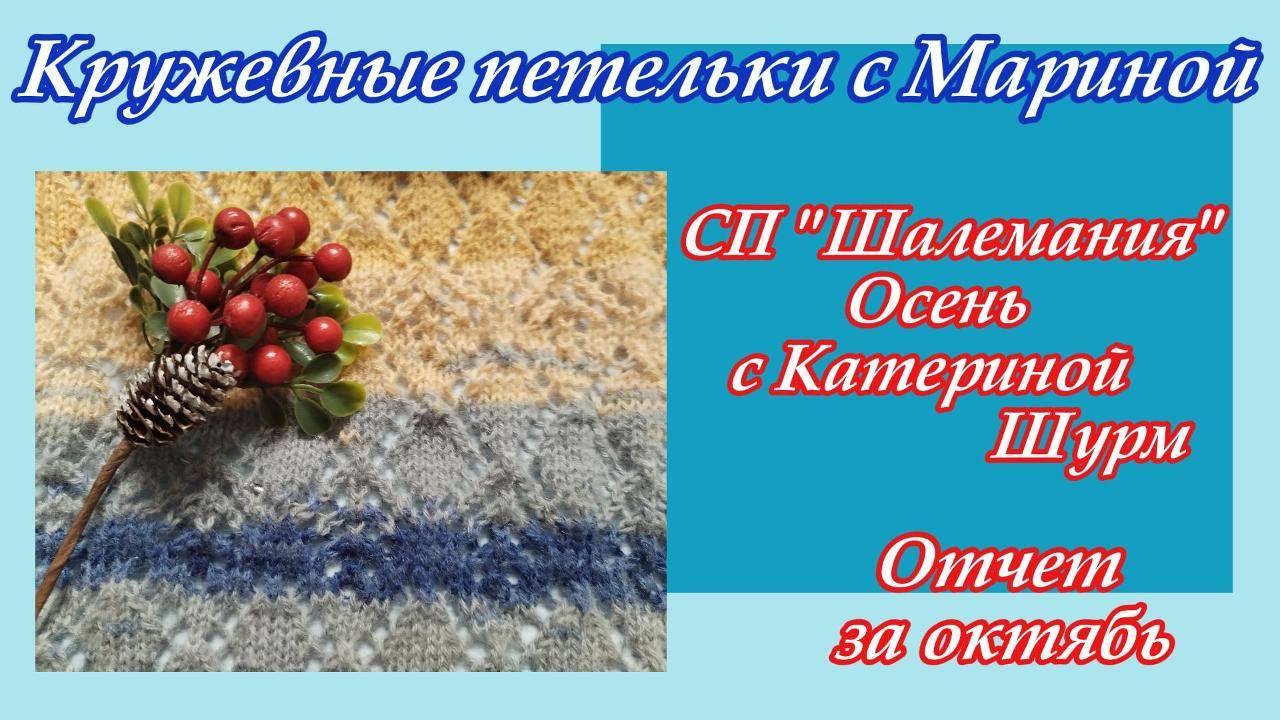 СП "Шалемания. Осень" с Катериной Шурм / Отчет за ноябрь