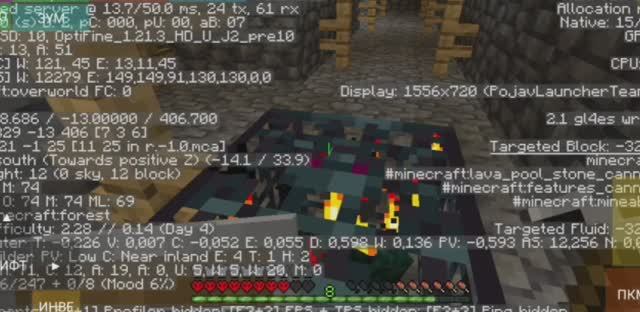 Minecraft выживание в хардкоре!1-ая часть:)))