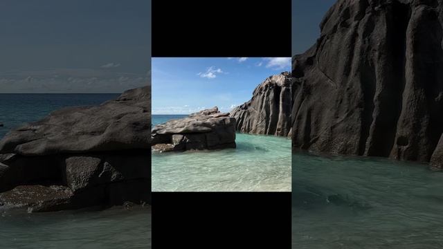 Остров Ла Диг пляж Патэйт