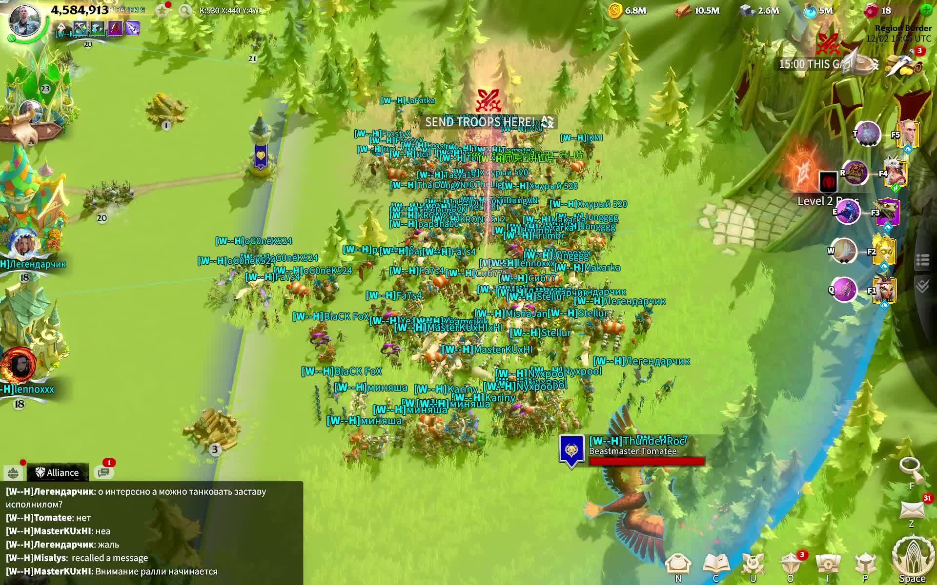 Call of dragons, гайд по заставе.