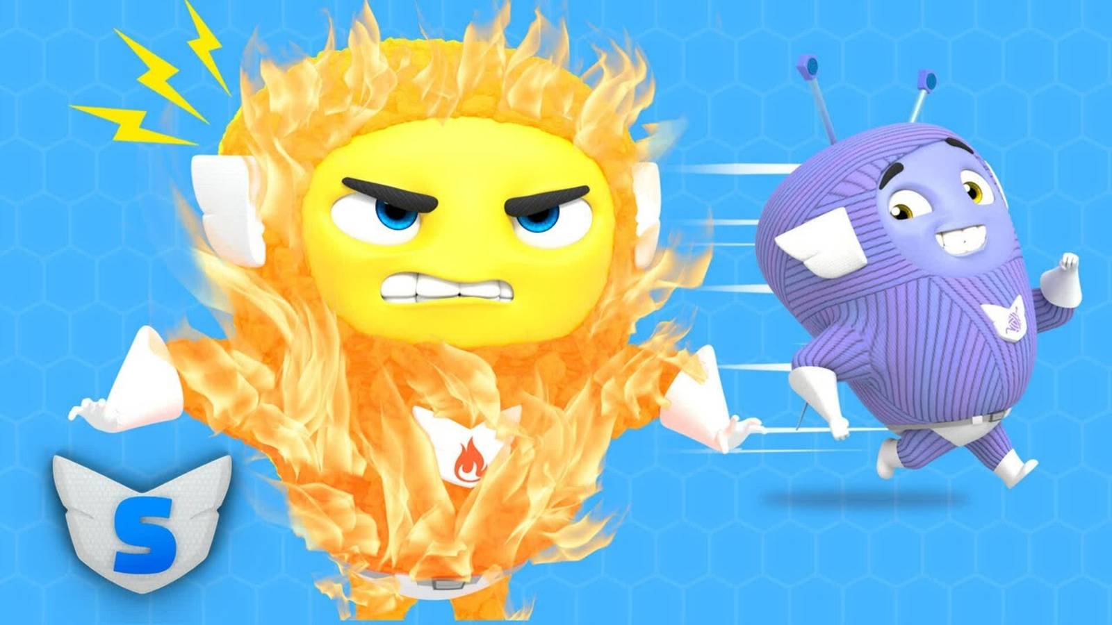 Детские мультики. СУПЕРВИЗИКИ - Будьте терпеливы во время ПРЯТОК, ОГОНЬ! (Серия №19) Мультики