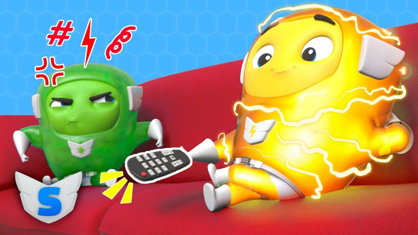 Мульти для детей. СУПЕРВИЗИКИ - получите управление над телевизором! (Серия №23). Детские Мультики