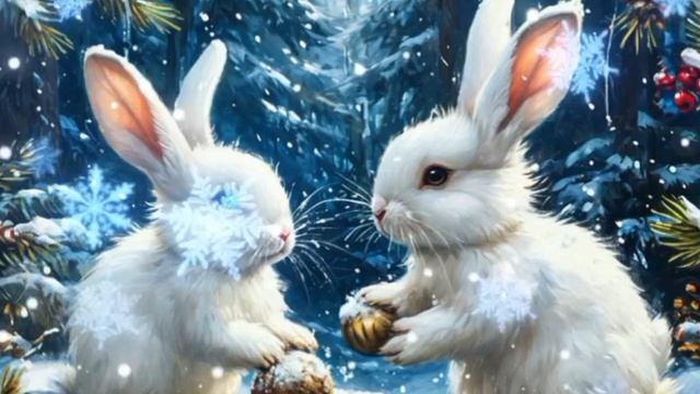 Снежные зайки.mp4