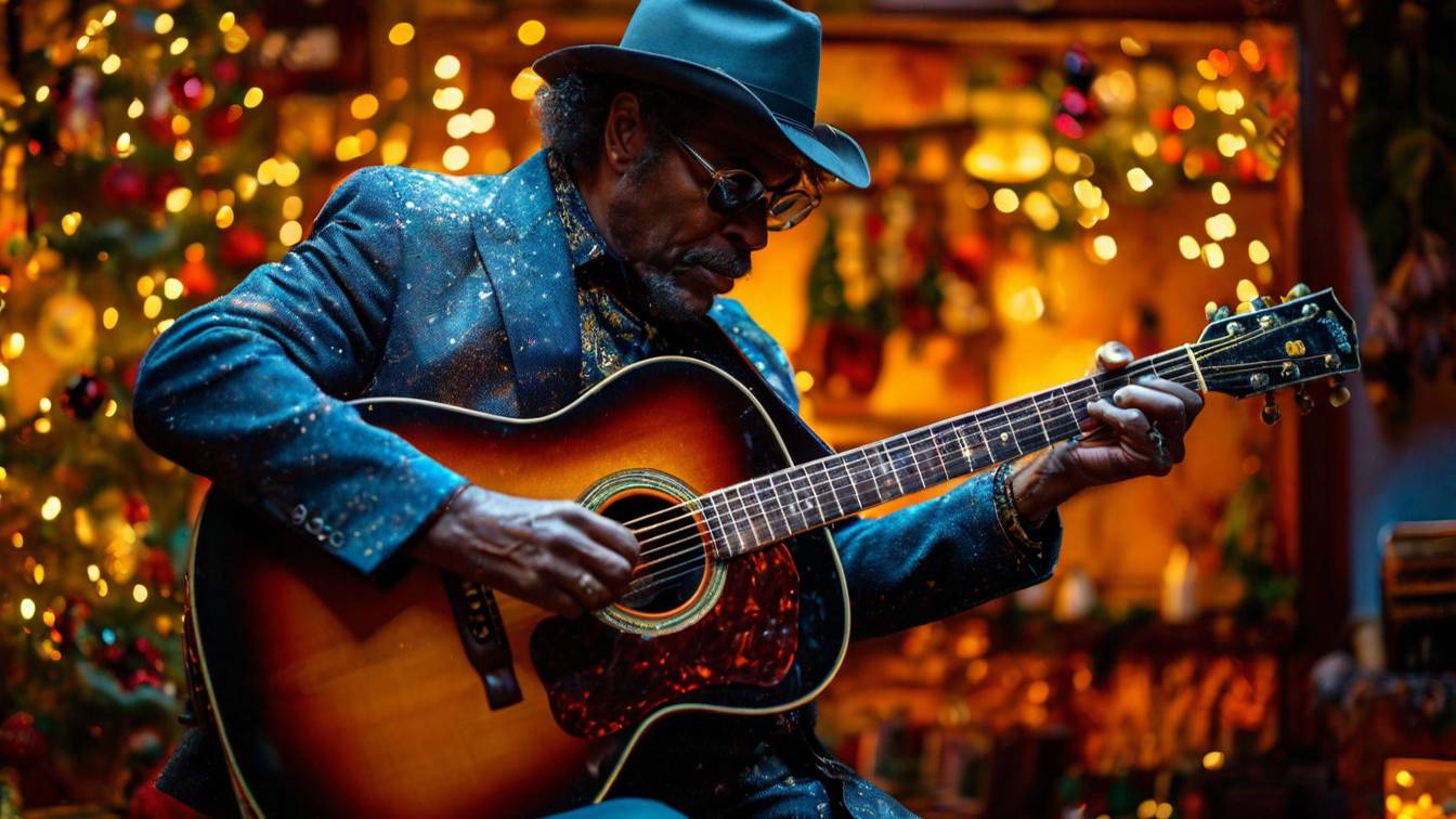 Уютное зимнее блюзовое кафе Расслабляющий джаз и блюз в уютном домике от Дилли