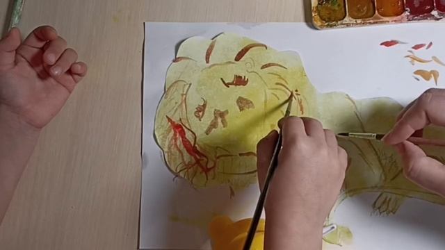 маковое поле. По мотивам Изумрудного города. настенное пано