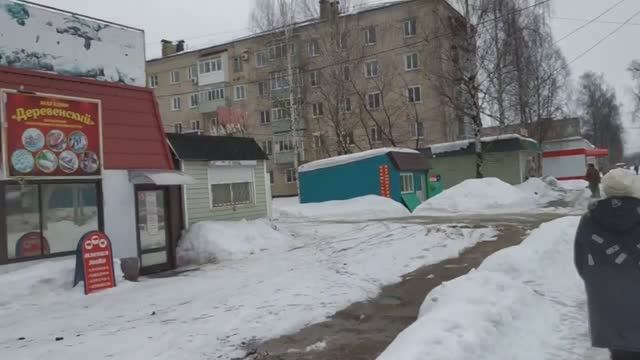 Улица 50 лет Советской власти. г. Шарья, Костромской области.