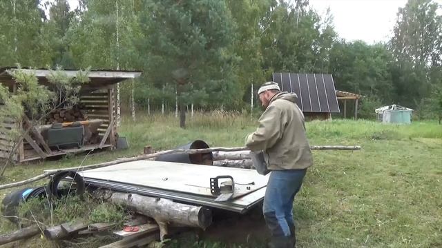 Убираю Доски - Строю Крыльцо на Веранде - Часть 1- 2022