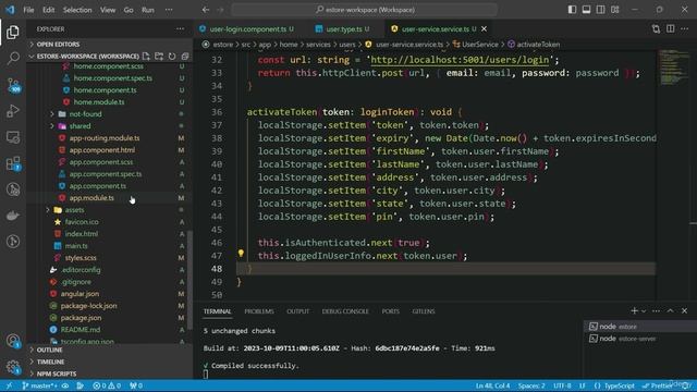 2055. Create user drop down menu