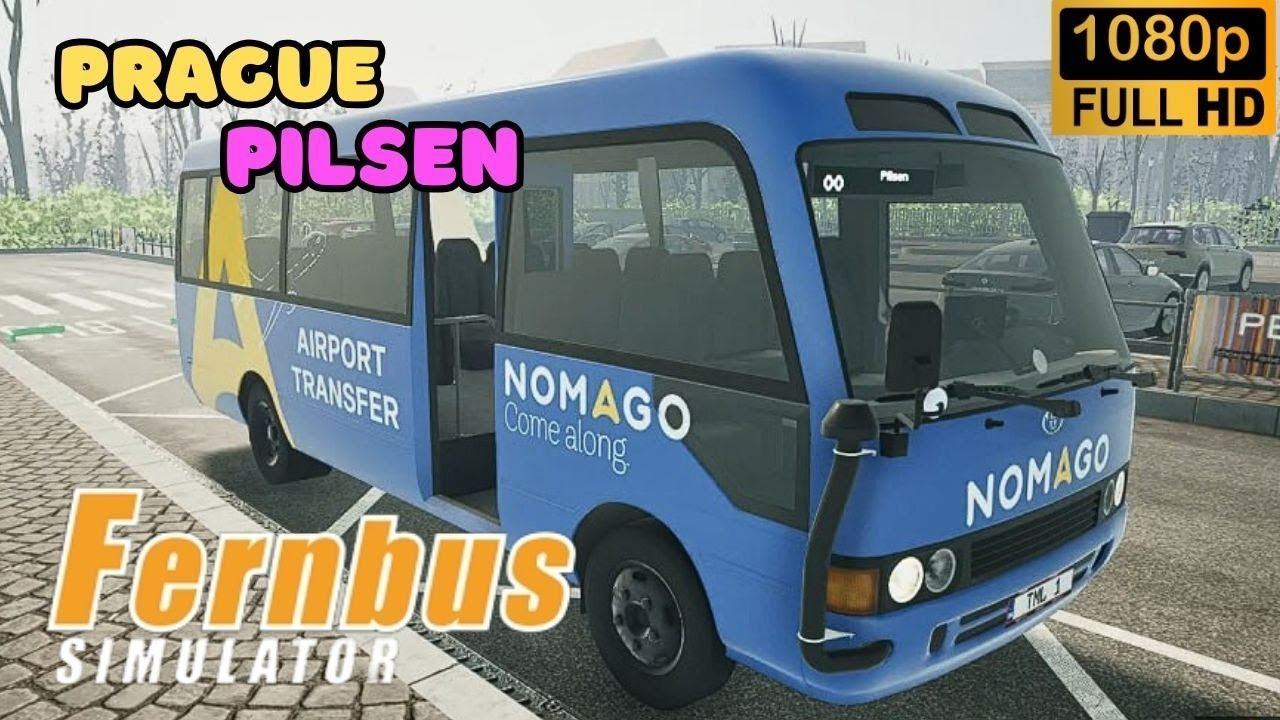 Fernbus Simulator:  Prague to Pilsen.