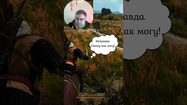 Плотва подслушивает ▶ Ведьмак 3 Дикая Охота #shorts