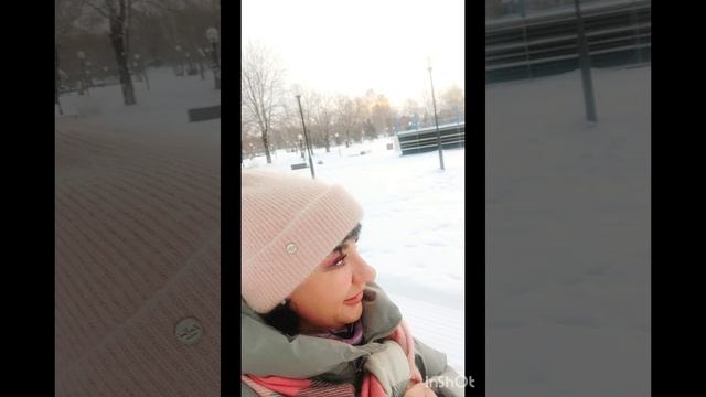 Снегоход в парке. Хожу быстрым шагом по парку. 🎄❄