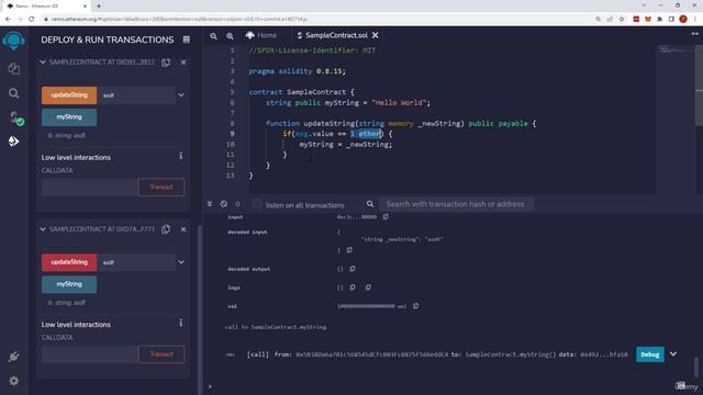 3013 The Payable Modifier And Msg.value