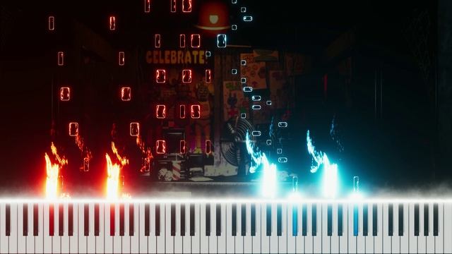 фнаф 1 обновлёный миди + 2 руки + частицы