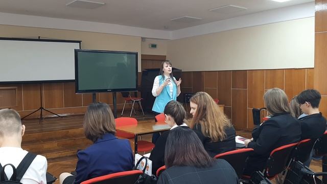 Лекция на тему Волонтёрства от Ирины Шевченко. Пятигорск ЦГБ имени Горького 05.12.2024