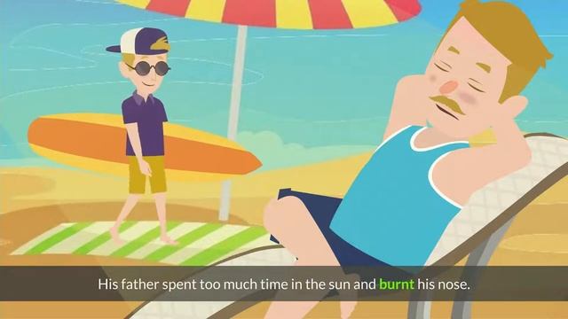 15 Irregular Verbs  15_25 I The Jellyfish I BURN, SINK, STING, SWIM, WEAR