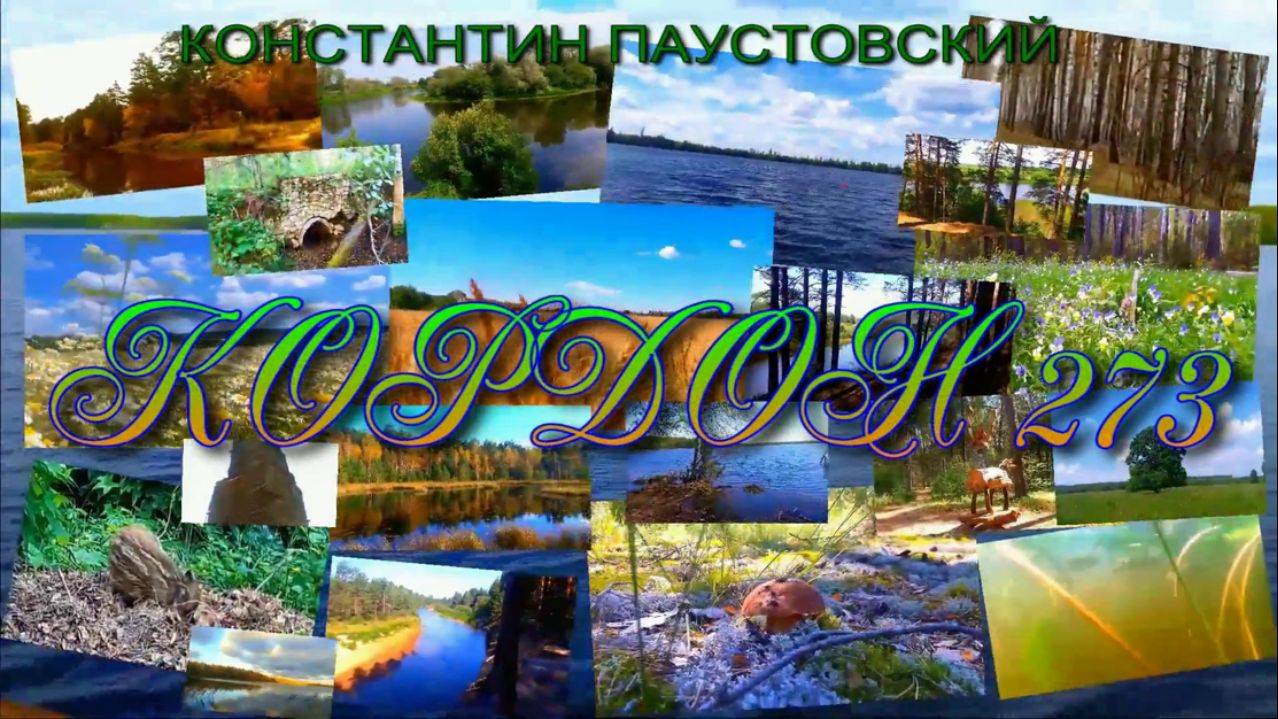 АУДИОКНИГА  ,,КОРДОН 273,,КОНСТАНТИН ПАУСТОВСКИЙ