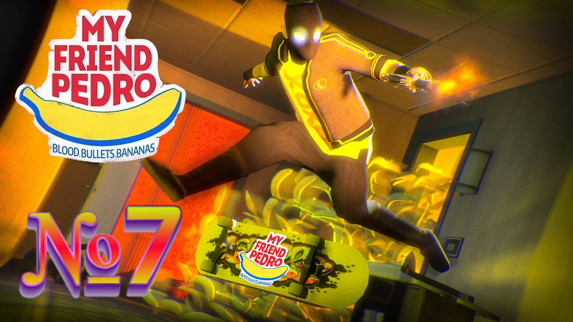 My Friend Pedro Blood Bullets Bananas:Прохождение №7:Добрался до Интернета.