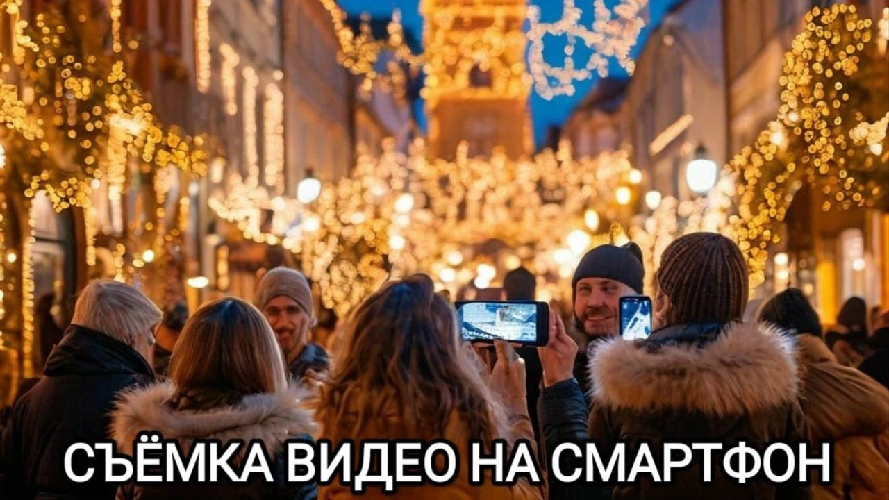 Съемка видео на смартфон. Занятие 13.12.2024. Педагог Катерина Кирсанова