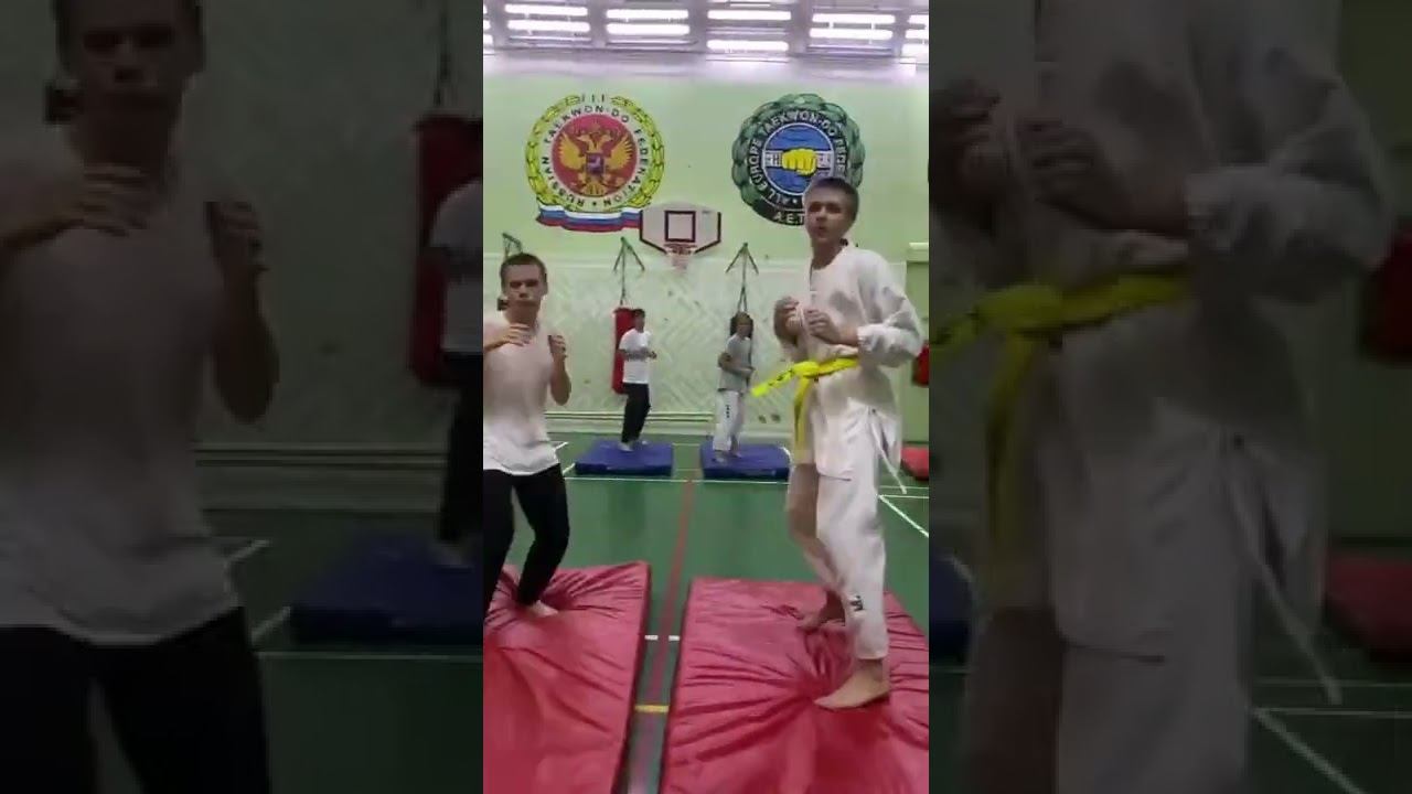 Видео отчет инклюзивная тренировка тхэквондо