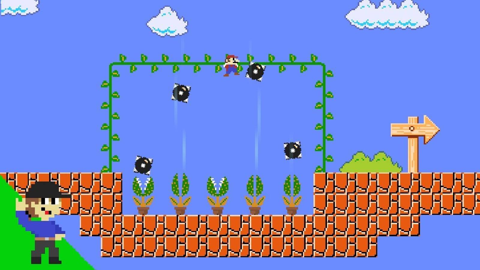 Повышение уровня: Хаос на полосе препятствий Марио