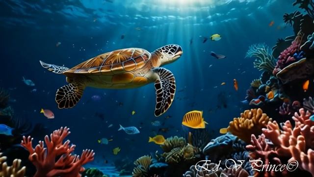 "Приключения среди кораллов"  музыка автор Ed V Prince©