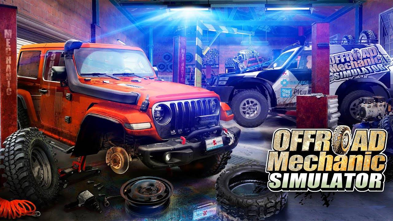 Offroad Mechanic Simulator. Серия 10. Я застрял. Misubi.