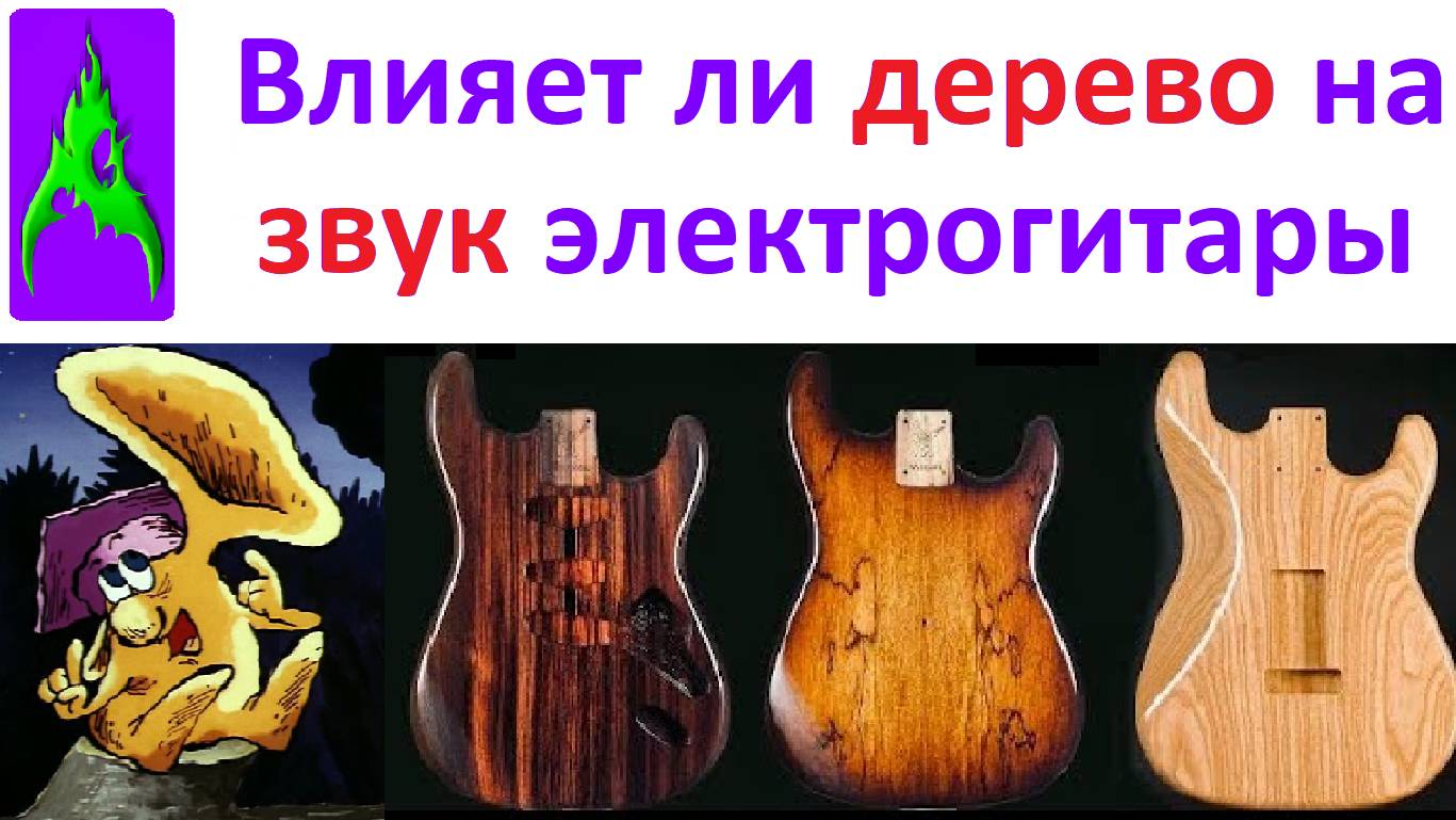 Влияет ли дерево на звук электрогитары Как работает электрогитара