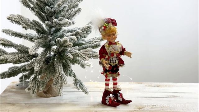 Коллекционная кукла ЭЛЬФ МИХАЭЛИС - ЛЮБИТЕЛЬ ПРОГУЛОК, 34 см, MR51-37140