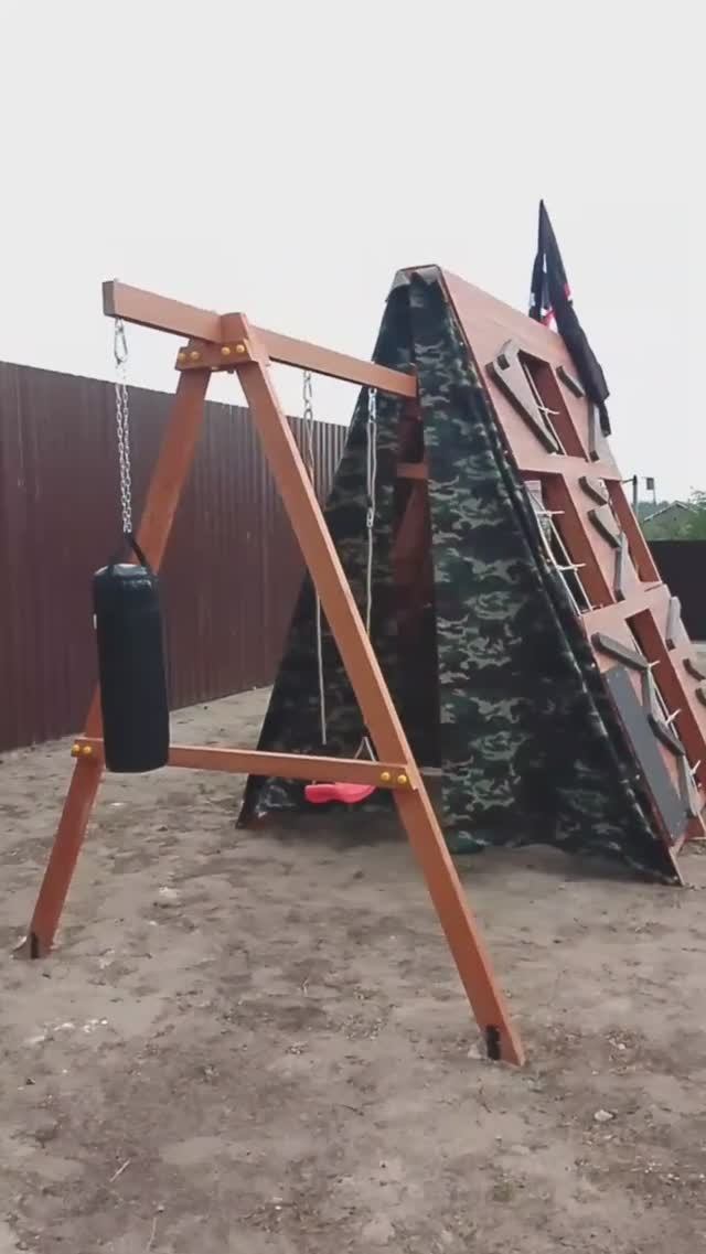 Спортивный домик База 2 (Милитари)