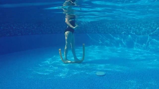 Комплекс упражнений в Бассейне #.2 Pool exercices. Osteoarthritis. Knee_Hip Replacement (Eng)