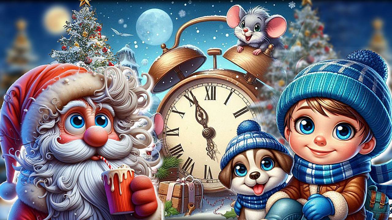 С Новым 2026 годом! Новогоднее Поздравление для МАЛЬЧИКОВ от Деда Мороза и Снегурочки!