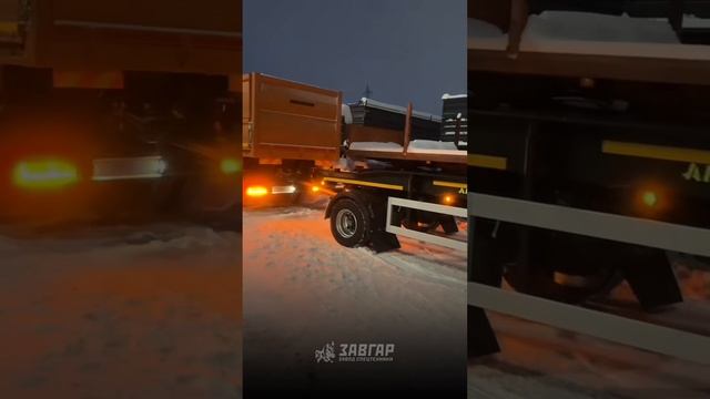 ПРИЦЕП КОНТЕЙНЕРОВОЗ. Доставка до пос. Шексна Вологодская обл. от 26.12.2024