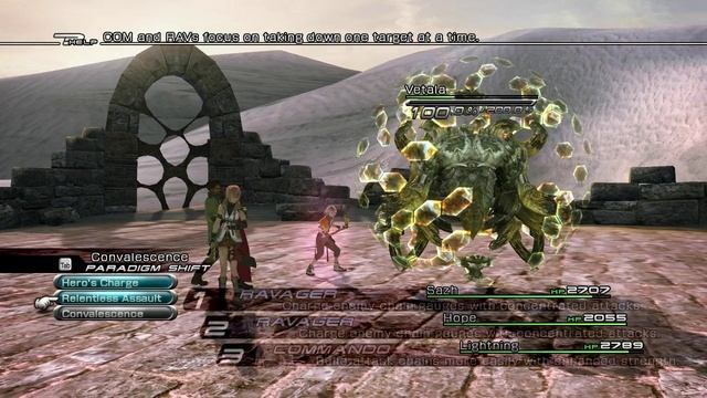 Final Fantasy XIII -  прохождение [73] - ПК английские субтитры