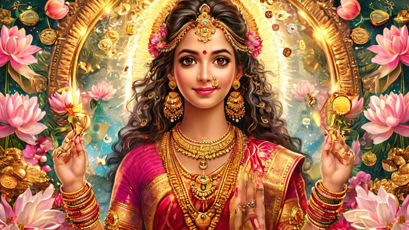 МАНТРА ЛАКШМИ ДЛЯ БОГАТСТВА И УДАЧИ 💰 Откройте Поток Денег, Изобилия и Процветания!