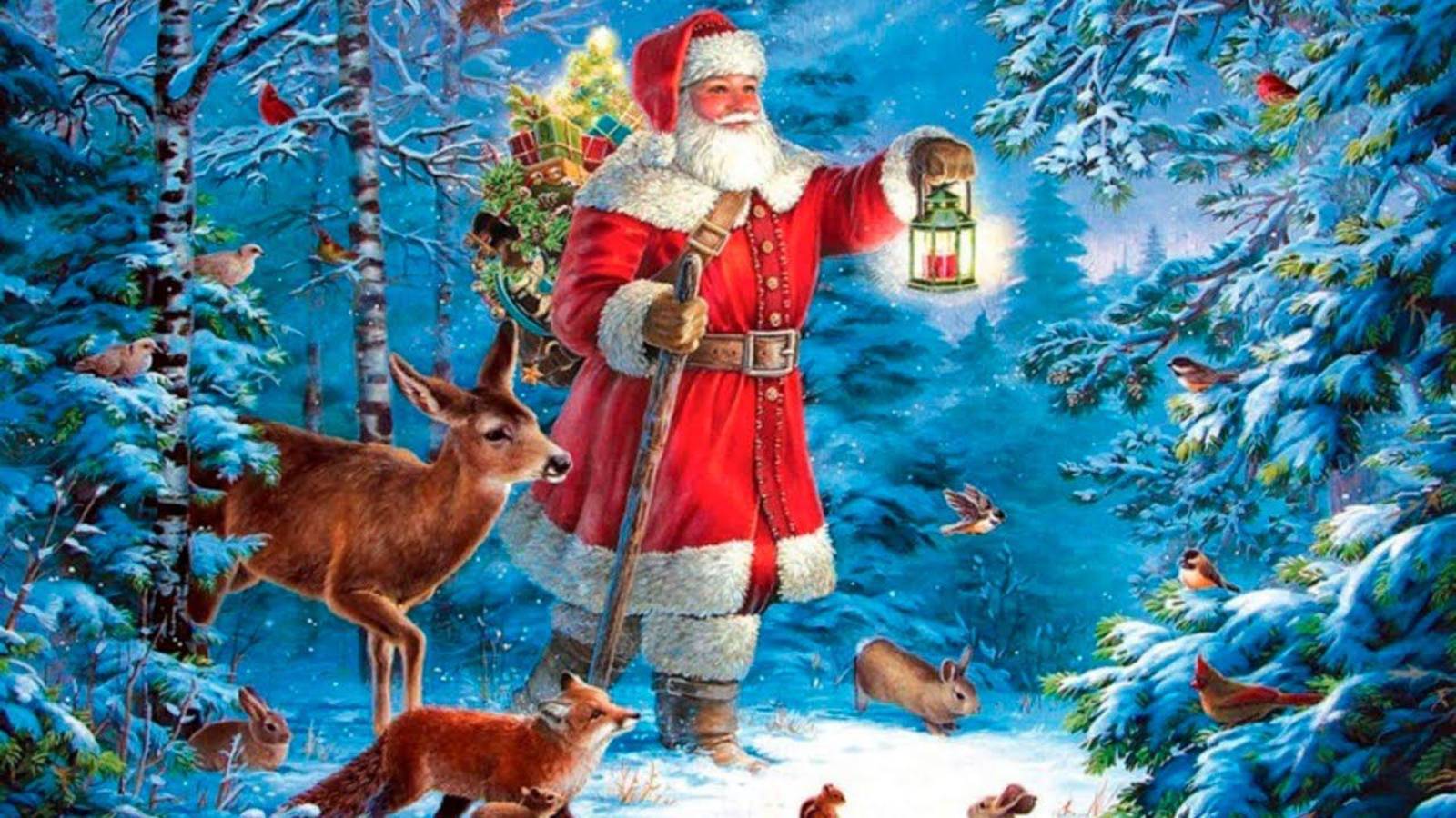 Santa Claus   *   Художник Elizabeth Goodrick- Dillon