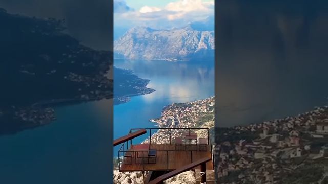 потрясающий вид в горах