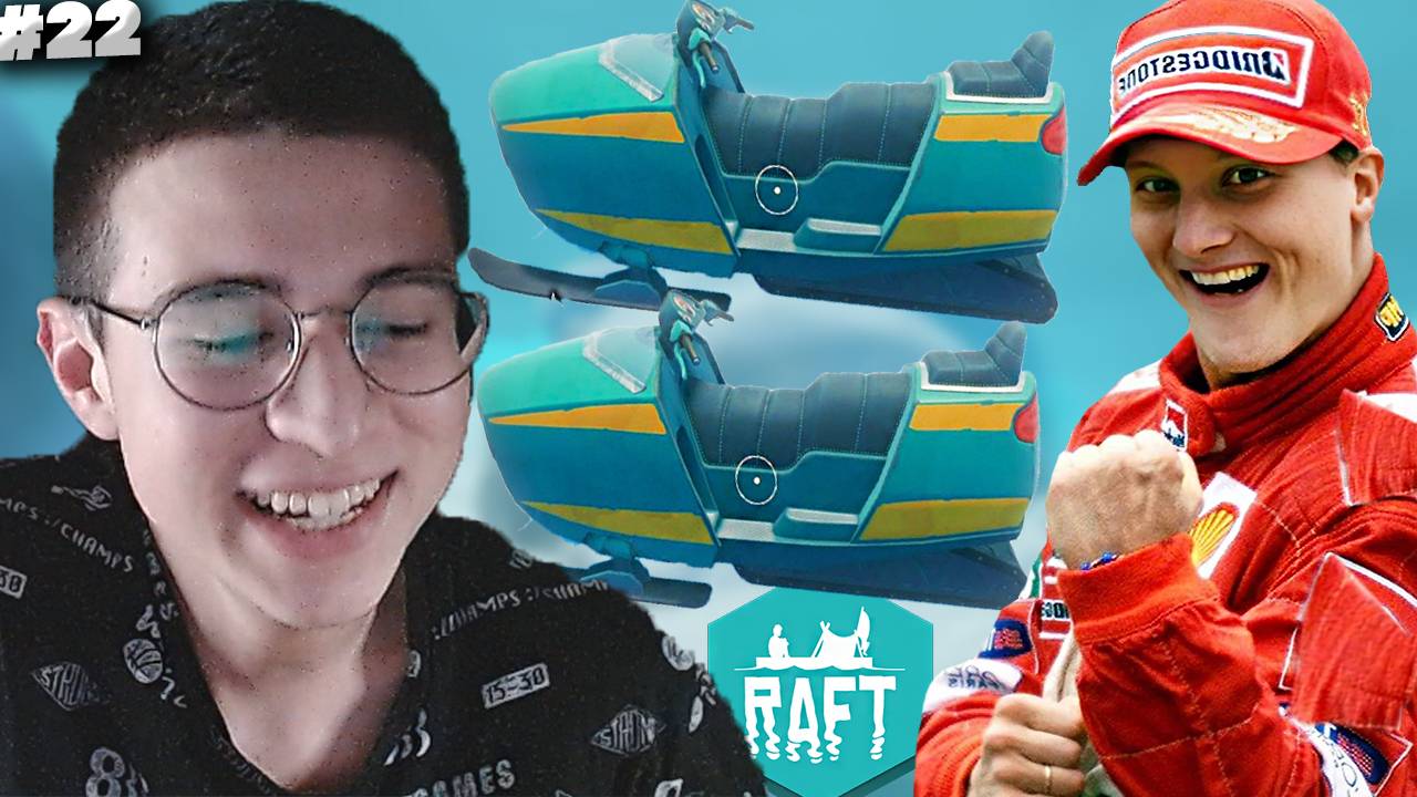 ВЕСЕЛИМСЯ НА СНЕГОХОДАХ ► RAFT С БРАТОМ ► #22