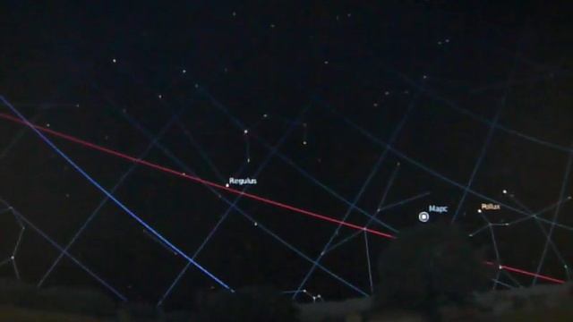 Ориентирование по звездам. Створ на звезду