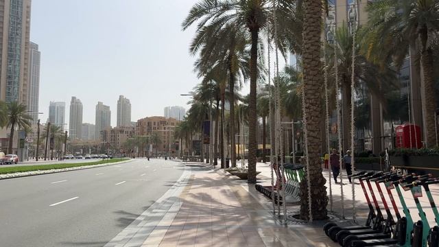 Дубай 🇦🇪 [4К] Пешие прогулки по Центру Города