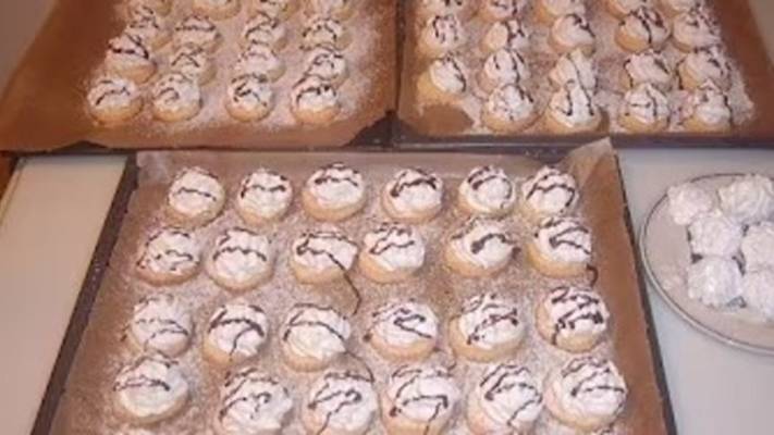 Пирожные с зефиром. Маринкины творинки