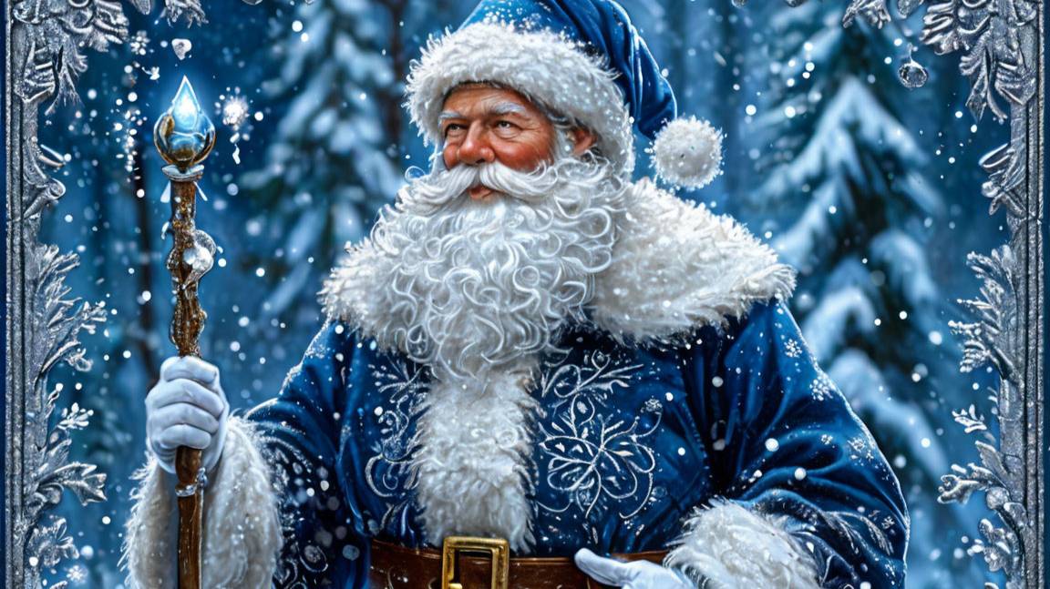 ©Новогодняя история-Сергей Весенин-стихи