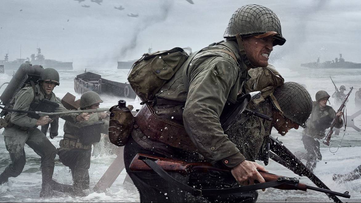 Call of Duty WWII глава 1 (День высадки) 6 июня 1944 год