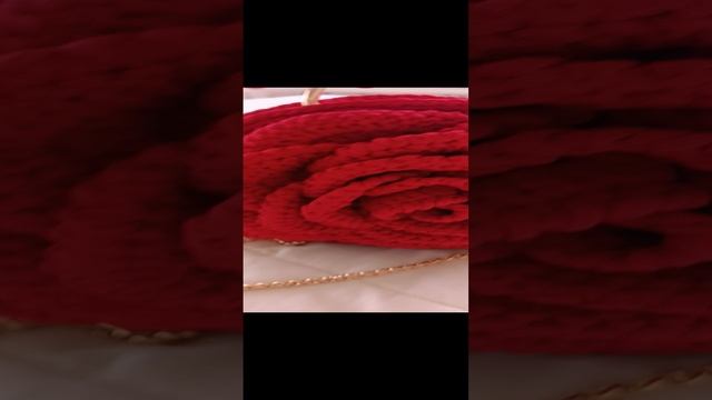 Моя первая сумка на заказ из полиэфирного шнура. Видео из архива 2024г