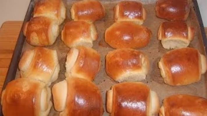 Булочки с карамелью