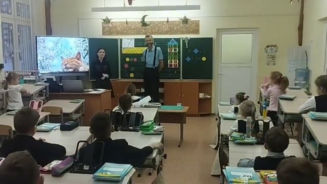 12.2023 Профессор Савватеев. Урок математики в классе здорового воспитания гимназии №1 г.Новополоцка