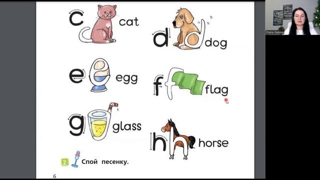 Spotlight 2 класс. Урок 2 (с. 6-7). Учимся читать!